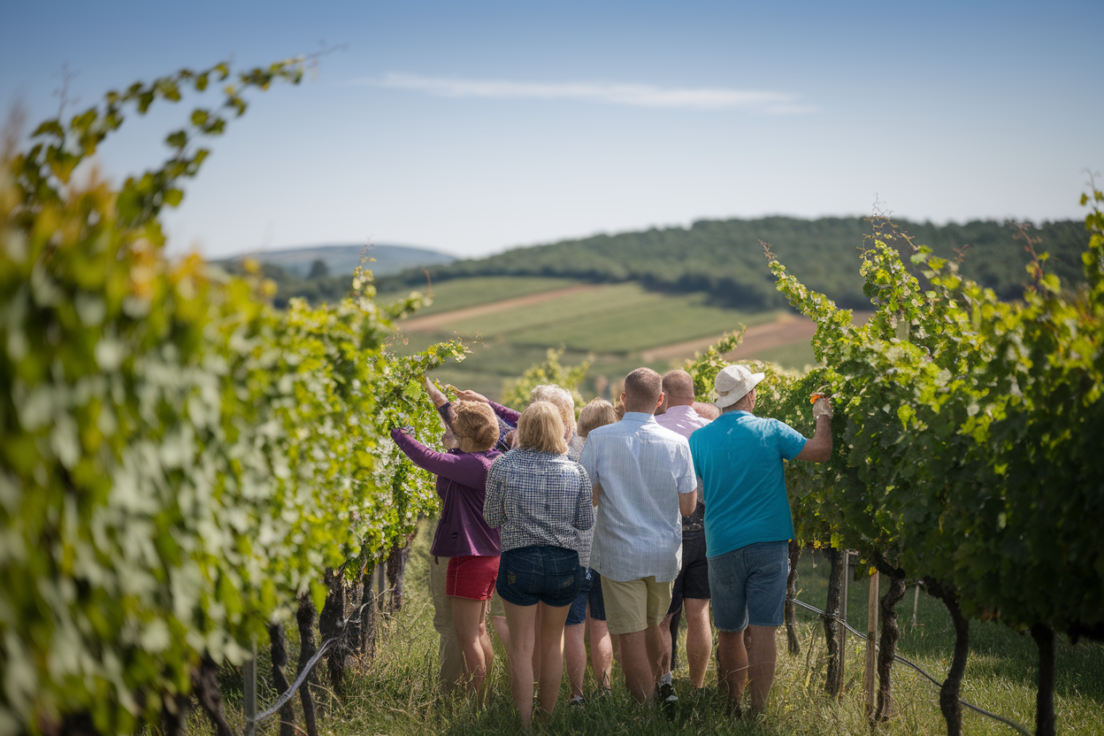 Vendanges participatives : une expérience touristique authentique en France