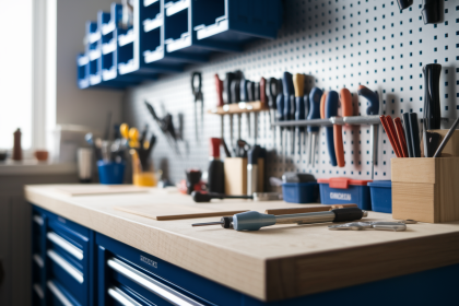 Aménager un coin bricolage dans un petit espace