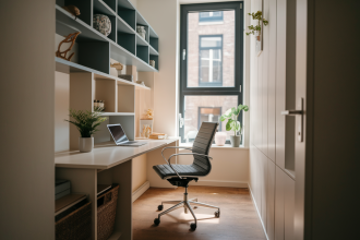 Aménager un espace bureau fonctionnel dans un petit logement