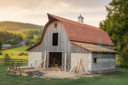 Rénovation de grange agricole : budget et planning à prévoir