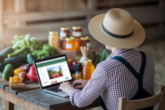 Marketing digital pour vendre ses produits fermiers en ligne