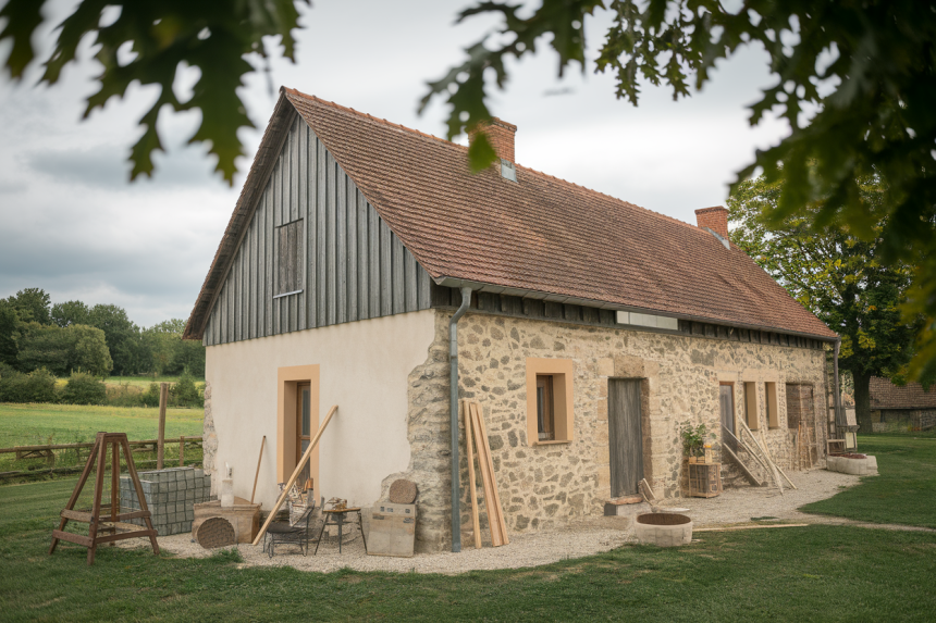 Matériaux écologiques pour la rénovation des corps de ferme