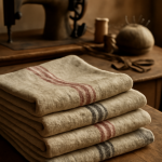 Textile et couture durable : redonner vie aux anciens draps de ferme