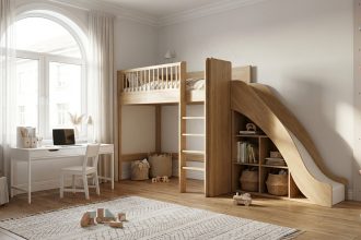 Je rêve d'un espace passionnant et fonctionnel pour un enfant
